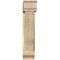 Ekena Millwork Traditional Traditional Rough Sawn Bracket w/ Offset Brace, Douglas Fir, 8"W x 34"D x 38"H BKT0806X34X38TRA01RDF - alternate 2